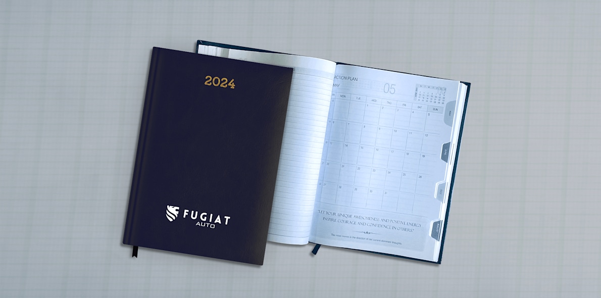 2024 Executive Diary VistaPrint